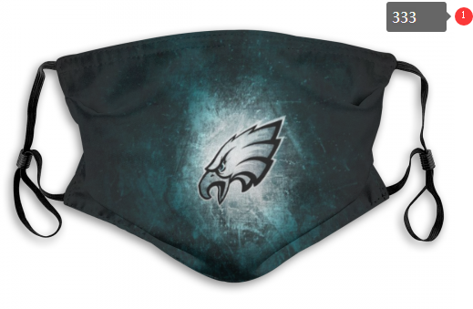 NFL Philadelphia Eagles #1 Dust mask with filter->nfl dust mask->Sports Accessory
